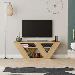 Mobile porta tv moderno 110xH40 cm design rovere Konnor