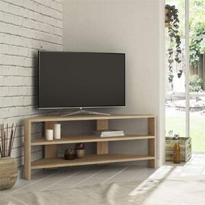 Mobile porta tv moderno angolare design 110xH45 cm rovere Dave