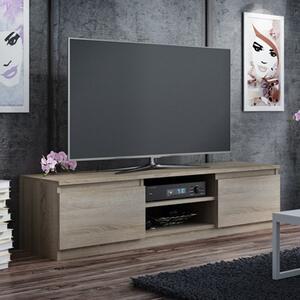 Mobile porta tv moderno 140xH36 cm rovere Georgia