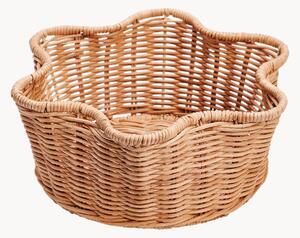 Cestino per pane in rattan Scallop
