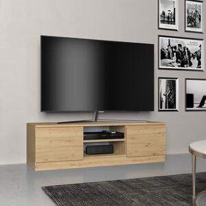 Mobile porta tv moderno 120xH36 cm rovere oldwook Georgia
