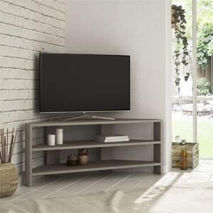 Mobile porta tv moderno angolare design 110xH45 cm tortora Dave