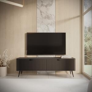Mobile porta tv moderno design 163xH51 cm nero Clio