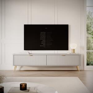 Mobile porta tv moderno design 200xH51 cm beige Clio