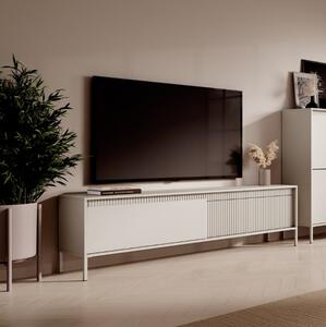 Mobile porta tv moderno design 187xH53 cm beige Fedra