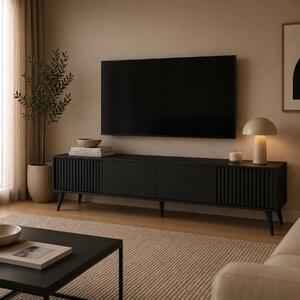 Mobile porta tv moderno design 180xH48 antracite Eisir