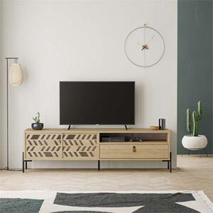 Mobile porta tv moderno design 170xH48 rovere Baobab