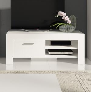 Mobile porta tv moderno soggiorno 120xH51 bianco Yuma
