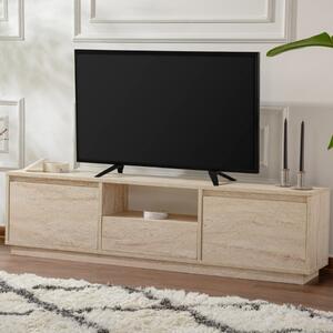 Mobile porta TV moderno design 160xH42cm beige Ravon