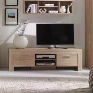 Mobile porta tv moderno soggiorno 170xH51 rovere Yuma
