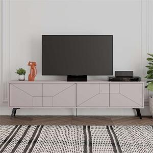 Mobile porta tv moderno design 180xH50 4 ante tortora Masai
