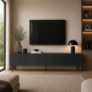 Mobile porta tv moderno design 180xH48 antracite Gulia