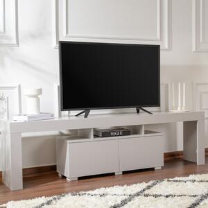 Mobile porta tv moderno terra 180xH50 cm grigio Carin