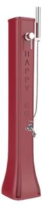 Mini Doccia Solare da Giardino Lavapiedi Miscelatore e Doccetta Mobile Arkema Happy Go Cherry