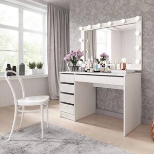 Scrivania moderna 120xH75 ufficio bianco opaco Boock