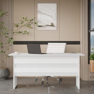 Scrivania ufficio moderna lineare 180xH74 cm bianco Task