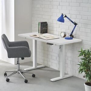 Scrivania regolabile in altezza motorizzate nuova generazione moderna 120xH75-120 ergonomica bianco Works