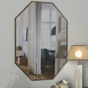 Specchio soggiorno decorativo moderno 45xH70 noce Lote