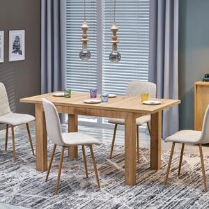 Tavolo allungabile moderno 120/160 rovere Minny
