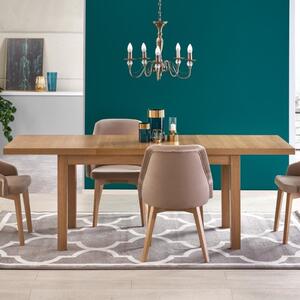 Tavolo allungabile moderno da pranzo 140/220 rovere Aurora
