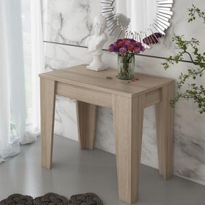Tavolo consolle allungabile 54/306 cm 3 metri moderno rovere frassino Ruma