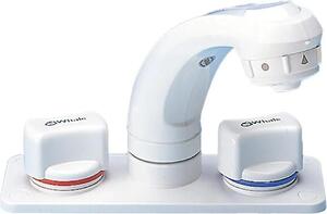 Soffione doccia lungo ad acqua calda/fredda Whale Elegance, 1 pezzo