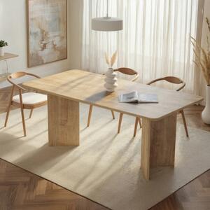 Tavolo moderno da pranzo rettangolare 180x90 cm rovere miele Cadice