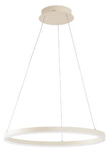 Lampada LED a sospensione Albiona, beige, 1 anello, Ø 60 cm - Arcchio Arcchio, Albiona, dimmerabile, Beige, Cucina, Metallo, Moderno