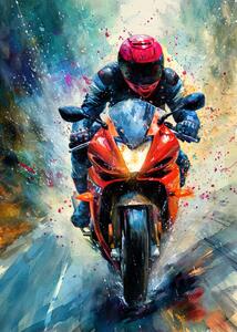 Illustrazione Sport Motor 1, Justyna Jaszke