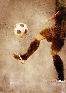 Illustrazione Football Soccer 2, Justyna Jaszke