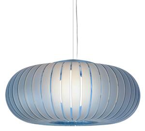 Lampada a sospensione Kartell, Teresa Frozen, Blu, Soggiorno, Plastica, Design
