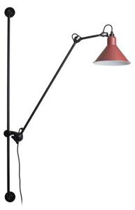 Applique da parete Lampe Gras, Rosso, Soggiorno, Metallo, Industriale
