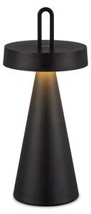 Lampada da tavolo LED dimmerabile ricaricabile a sfioramento per esterni HALO LED/1,5W/3,7V 3000 mAh IP44 nera
