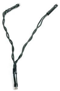 Aigostar - LED Catena luminosa natalizia per esterni 72xLED/8 funzioni 3xAA 1,2m IP44 bianco caldo