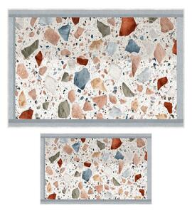Set di tappetini per il bagno 2 pz 60x100 cm – Foutastic