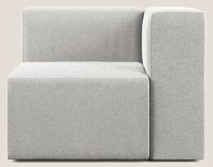 Nettuno modulo angolo/laterale in morbido tessuto bouclè T07 grigio