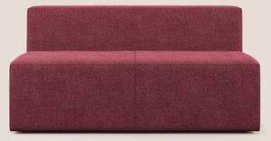 Nettuno modulo centrale maxi in morbido tessuto bouclè T07 rosso