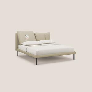 Giselle letto moderno con cuscini testata regolabili con tasche in mic