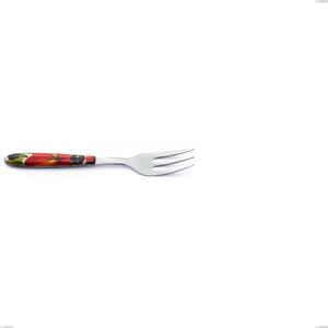 Forchetta dolce Vero Albenga, acciaio 18.0 nickel free, manicatura pbt sublimato acciaio lucido, lunghezza 150 mm