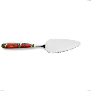 Pala torta Vero Albenga, acciaio 18.0 nickel free, manicatura pbt sublimato acciaio lucido, lunghezza 257 mm