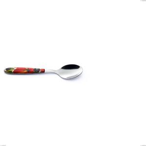 Cucchiaino caff� Vero Albenga, acciaio 18.0 nickel free, manicatura pbt sublimato acciaio lucido, lunghezza 140 mm