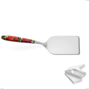 Confezione a libro 1 pezzo pala lasagne Vero Albenga, acciaio 18.0 nickel free, manicatura pbt sublimato acciaio lucido