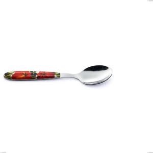 Cucchiaio da tavola, minestra Vero Albenga, acciaio 18.0 nickel free, manicatura pbt sublimato acciaio lucido, lunghezza 205 mm