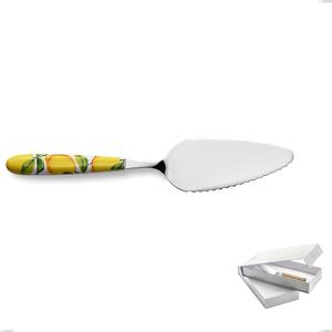 Confezione a libro 1 pezzo pala torta Vero Sorrento, acciaio 18.0 nickel free, manicatura pbt sublimato acciaio lucido