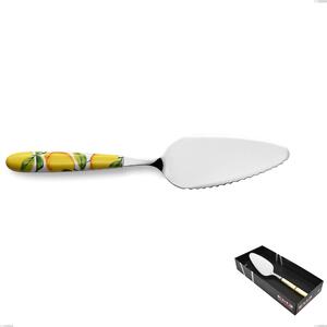 Confezione vetrina 1 pezzo pala torta Vero Sorrento, acciaio 18.0 nickel free, manicatura pbt sublimato acciaio lucido