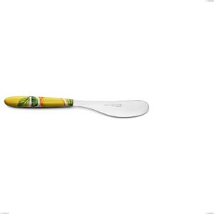 Spalmaburro piccolo Vero Sorrento, acciaio 18.0 nickel free, manicatura pbt sublimato acciaio lucido, lunghezza 152 mm