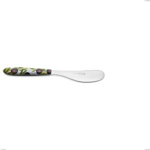 Spalmaburro piccolo Vero Taggia, acciaio 18.0 nickel free, manicatura pbt sublimato acciaio lucido, lunghezza 152 mm