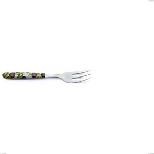 Forchetta dolce Vero Taggia, acciaio 18.0 nickel free, manicatura pbt sublimato acciaio lucido, lunghezza 150 mm