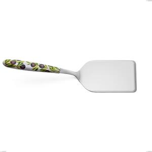 Pala lasagne Vero Taggia, acciaio 18.0 nickel free, manicatura pbt sublimato acciaio lucido, lunghezza 252 mm