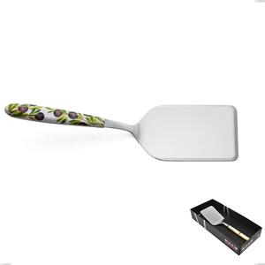 Confezione vetrina 1 pezzo pala lasagne Vero Taggia, acciaio 18.0 nickel free, manicatura pbt sublimato acciaio lucido